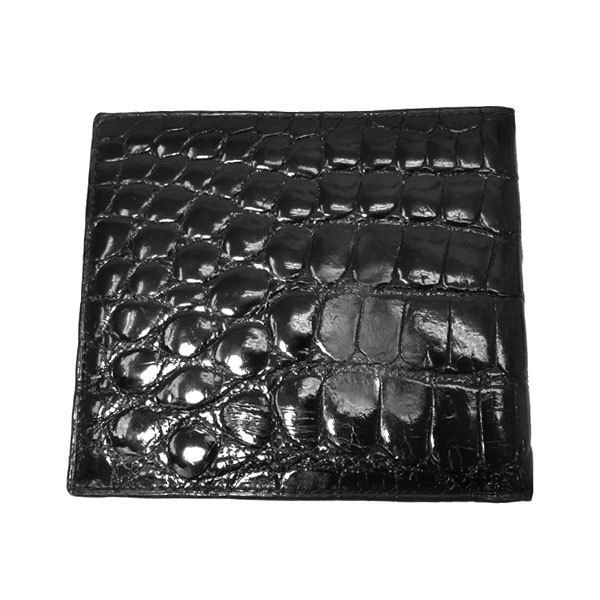 美品 希少 LOEWE ロエベ クロコ クロコダイル レザー 本革 二つ折り