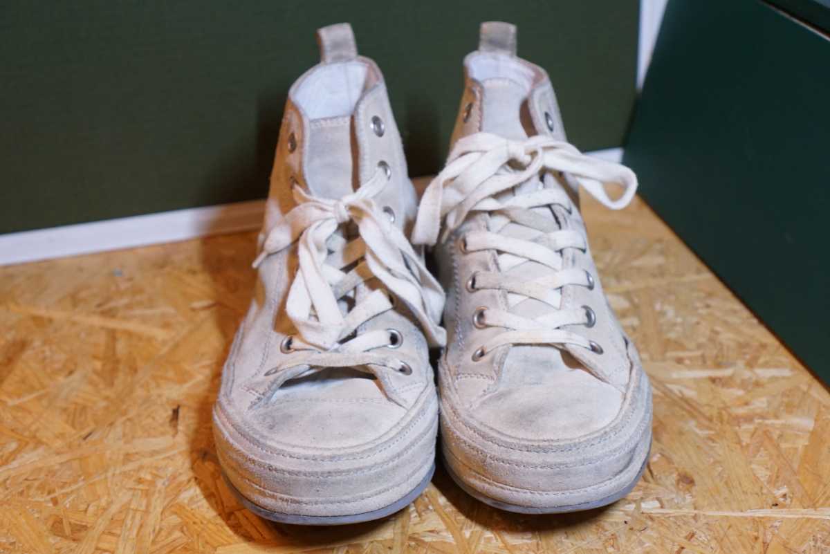 ANN DEMEULEMEESTER 定番 汚れ加工 スニーカー 送料 無料ファッション - 【美品】ANN DEMEULEMEESTER 汚れ加工