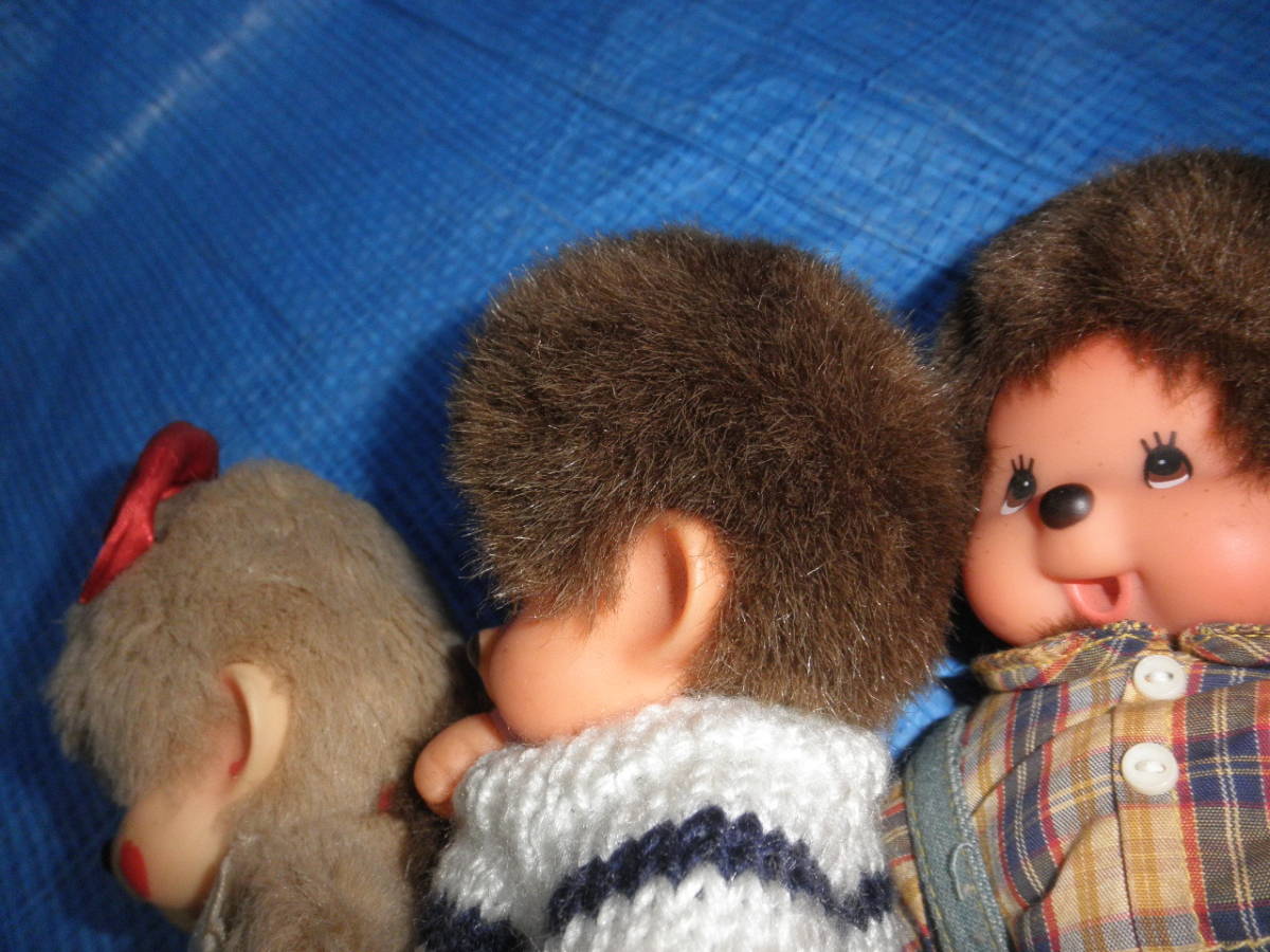 セキグチ モンチッチ 男の子女の子 ぬいぐるみ 人形 3体 まとめて 昭和レトロ お人形遊び マスコット 猿 動物 モンチッチ キャラクタードール 売買されたオークション情報 Yahooの商品情報をアーカイブ公開 オークファン Aucfan Com