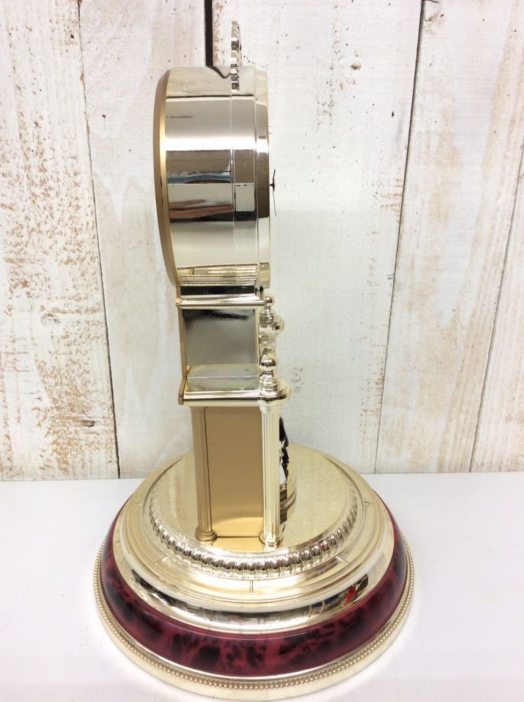 CITIZEN 】 ガラスドーム 置時計 舞踏会 シチズン リズム時計 中古品