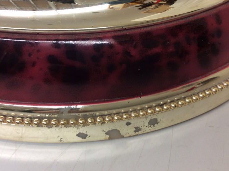 CITIZEN 】 ガラスドーム 置時計 舞踏会 シチズン リズム時計 中古品