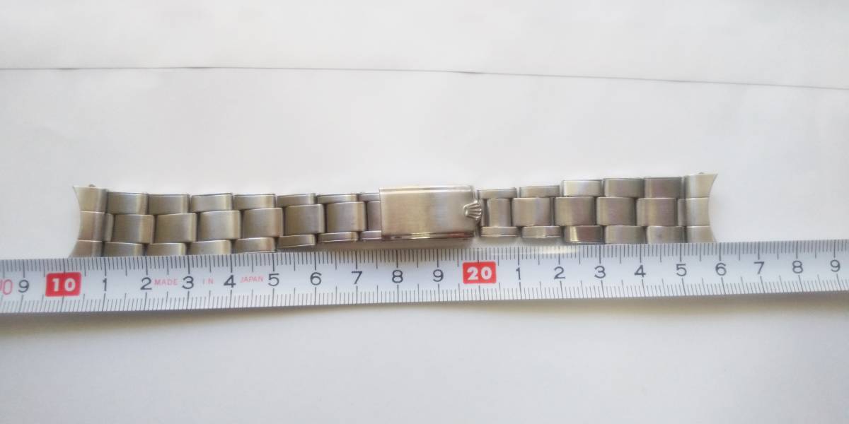 リベットブレス 7206 FF80 ヴィンテージ ロレックス 20mm 19mm RG