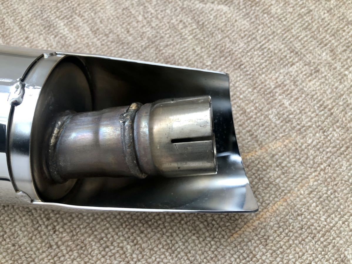 ドラッグスター250(VG05J)用デイトナ製スリップオン スラッシュカット