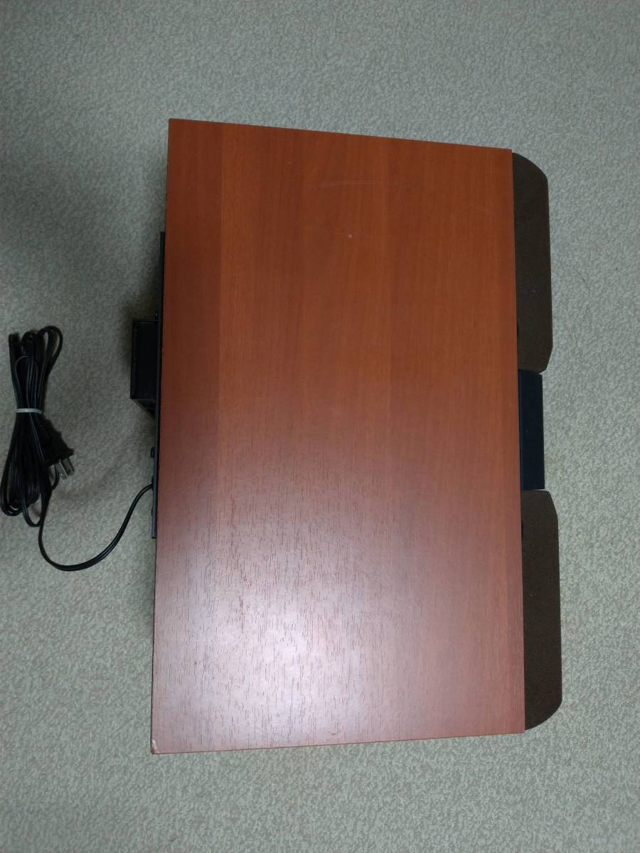 （送料込） DENON 小型サブウーハー DSW-33 木目調 防磁_3