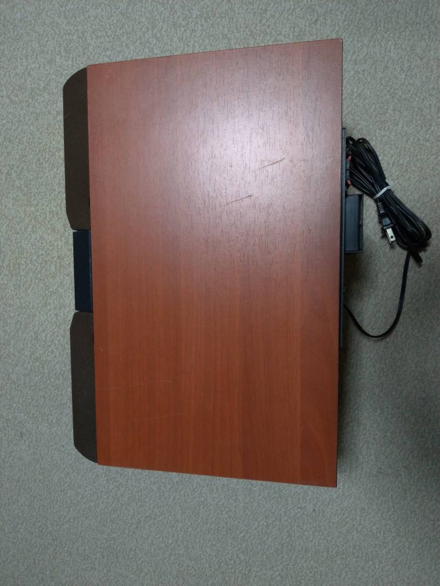 （送料込） DENON 小型サブウーハー DSW-33 木目調 防磁_5