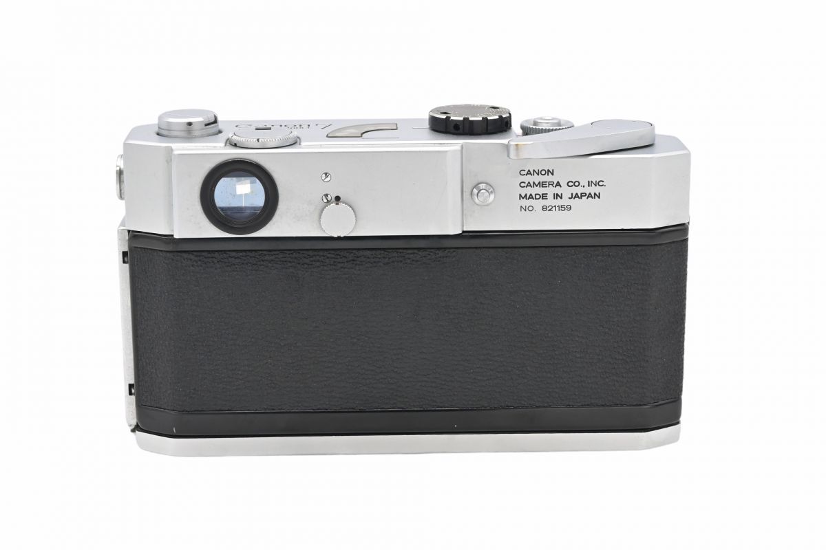 10109cmrk ◆ Canon キヤノン MODEL 7 + CANON LENS 50mm F1.8 レンジファインダー 標準レンズ ライカ L39 Lマウント_3