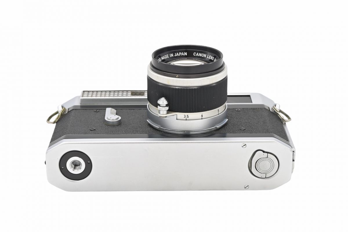 10109cmrk ◆ Canon キヤノン MODEL 7 + CANON LENS 50mm F1.8 レンジファインダー 標準レンズ ライカ L39 Lマウント_6