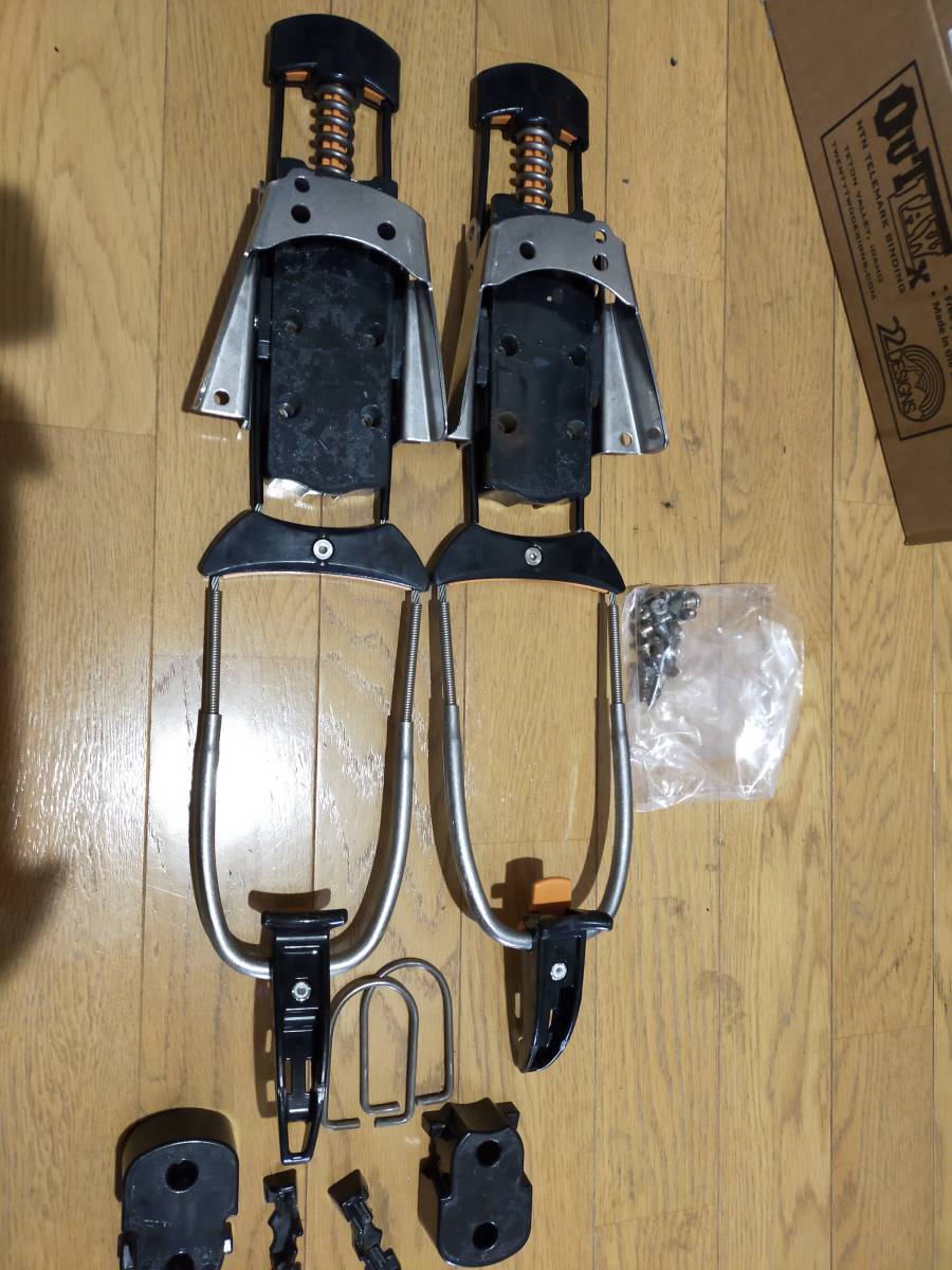 中古テレマークビンディング 22designs 絶版 ハンマーヘッド 75mm 