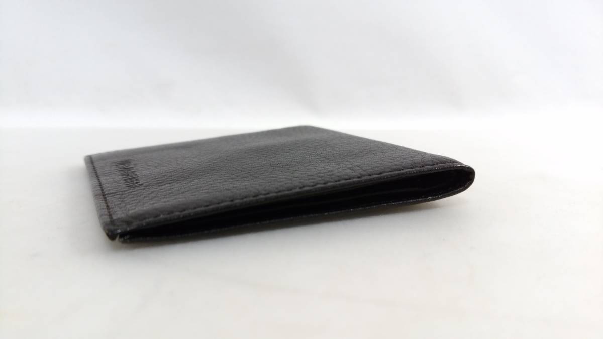 Yves Saint Laurent イヴサンローラン 二つ折り財布 本革レザー ブラック 小銭入れ有り Ysl メンズ ウォレット Lgz5 かばん バッグ 売買されたオークション情報 Yahooの商品情報をアーカイブ公開 オークファン Aucfan Com