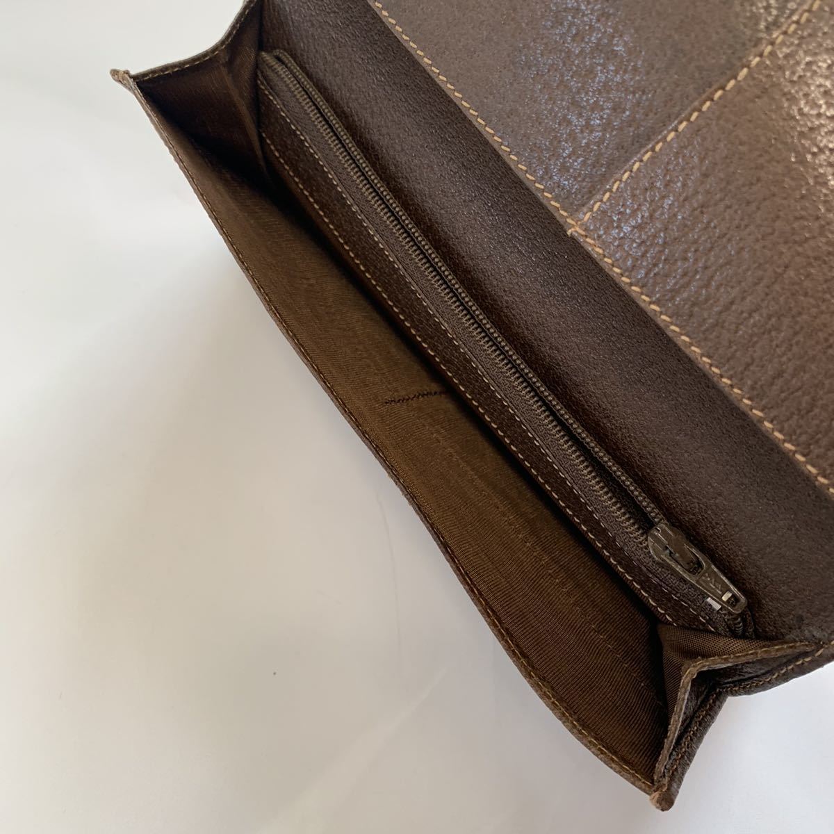 送料無料】gucci グッチ ヴィンテージ 長財布 レトロ GG柄 オールド