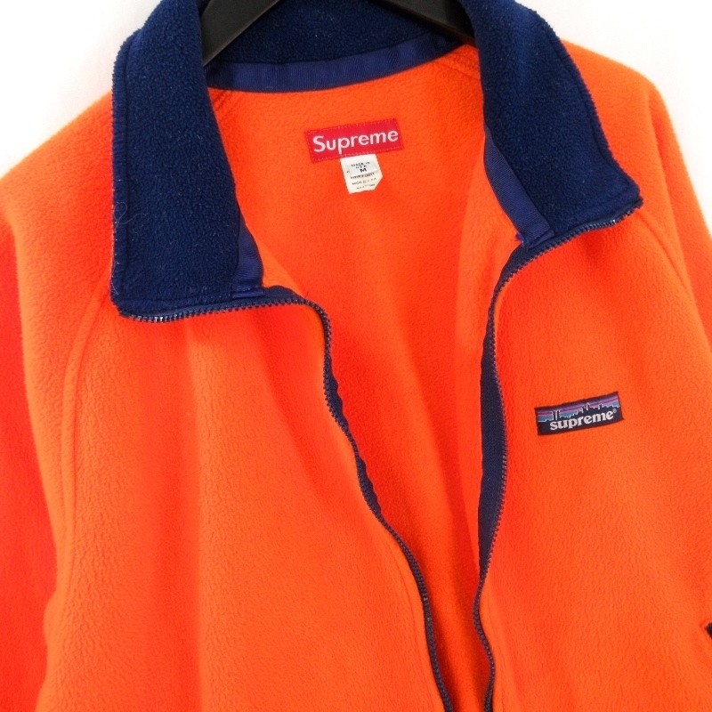 1円～ Supreme シュプリーム フリースジャケット パタゴニアロゴ 