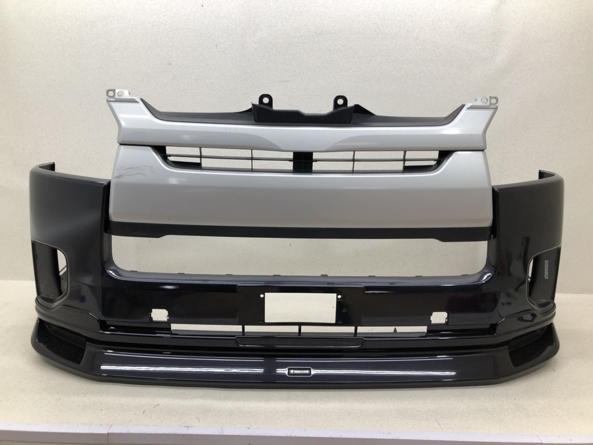 ハイエース 200 標準 4型 純正 フロントバンパー 52119-26650 