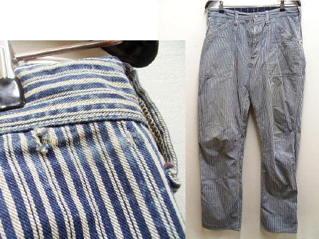 UNION SPECIAL OVERALLS ヒッコリーストライプ 即決 [W32]FREEWHEELERS UNION SPECIAL OVERALLS LONGSHOREMAN
