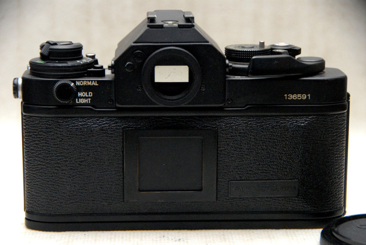 Canon キャノン 最高峰 一眼レフカメラ NEW F-1 ボディ + アイレベルファインダー付 良好品 （腐食無し）_3