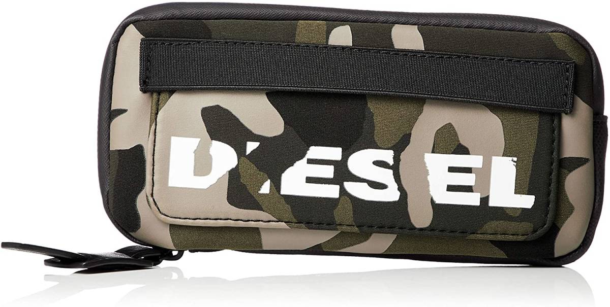 メンズ ボディバッグ ポーチ ディーゼル DIESEL - | グレー×ブラック