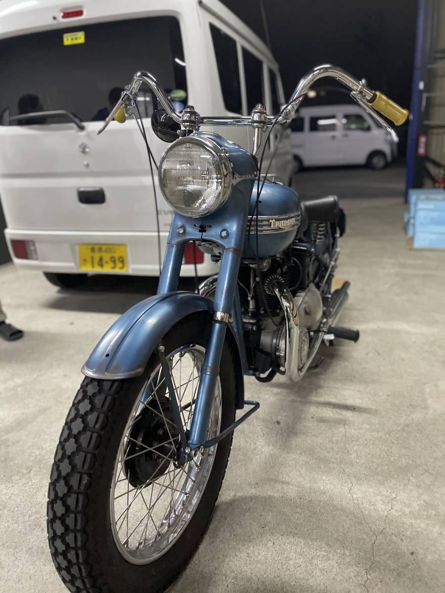 最終出品 大幅値下 トライアンフ 6t サンダーバード 1954 リジッド BSA