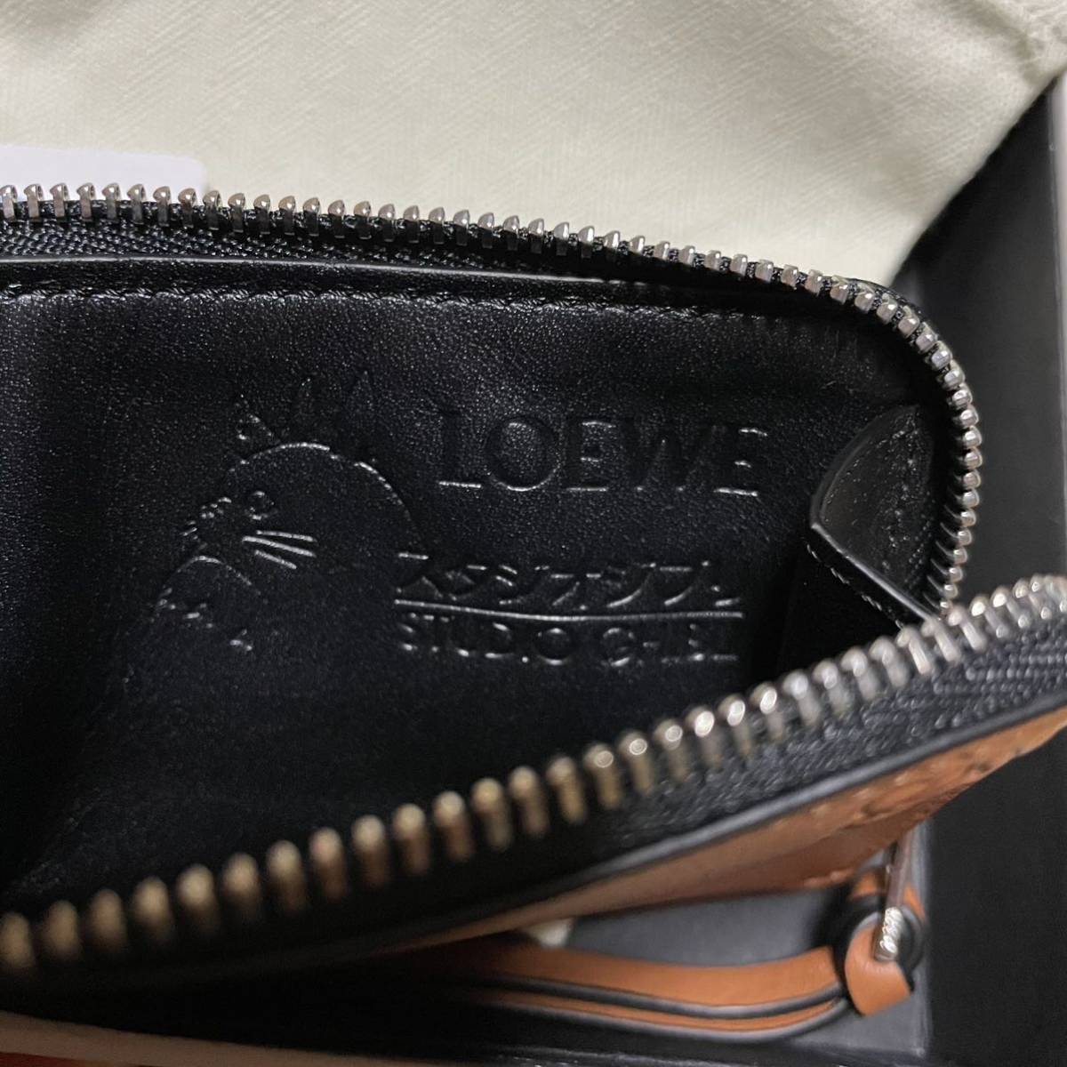 LOEWE トトロ マックロクロスケ コイン&カードケース 財布 ロエベ 