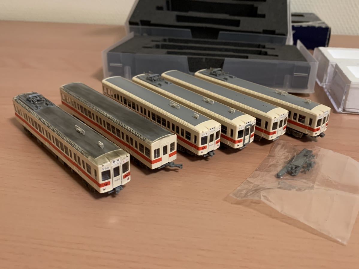069 KATO 関水金属 10-050 阪急6300系 4両基本セット + 6900系?裏側