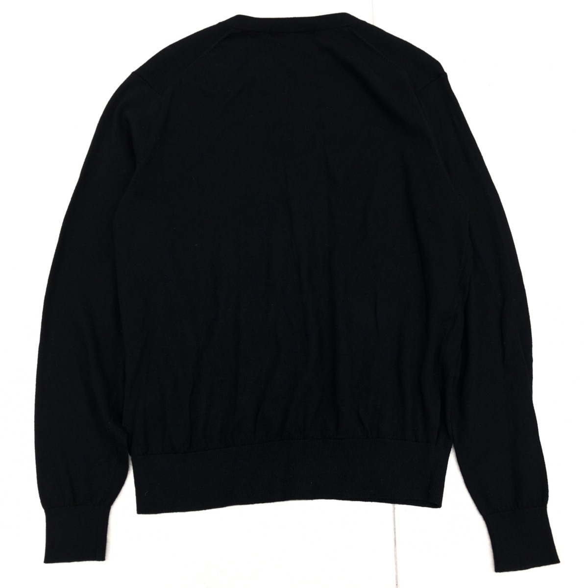 Uniqlo ユニクロ 定価3 990円 コットンカシミヤ Vネック カーディガン M 黒 ブラック メンズ ニット 羽織り カーディガン 売買されたオークション情報 Yahooの商品情報をアーカイブ公開 オークファン Aucfan Com