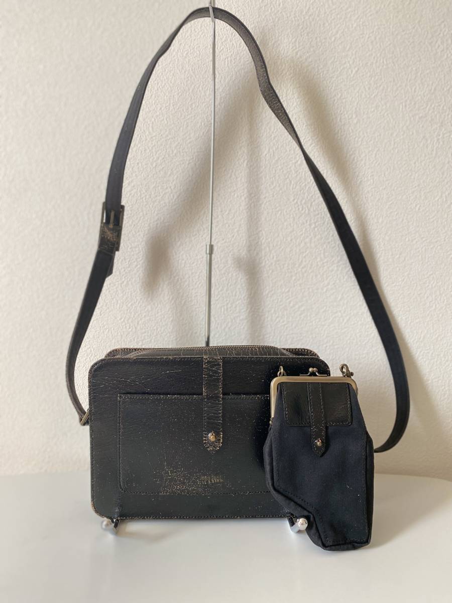 JeanPaulGaultier ジャンポールゴルチェ レザーショルダーバッグ