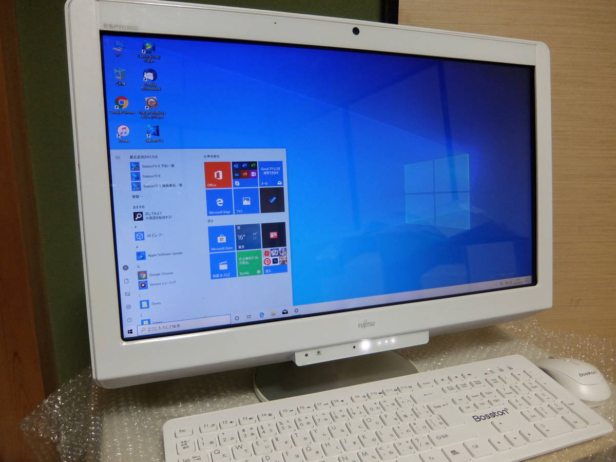 新品SSD500GBで快適動作☆高性能Core i7最新Windows10搭載☆23型