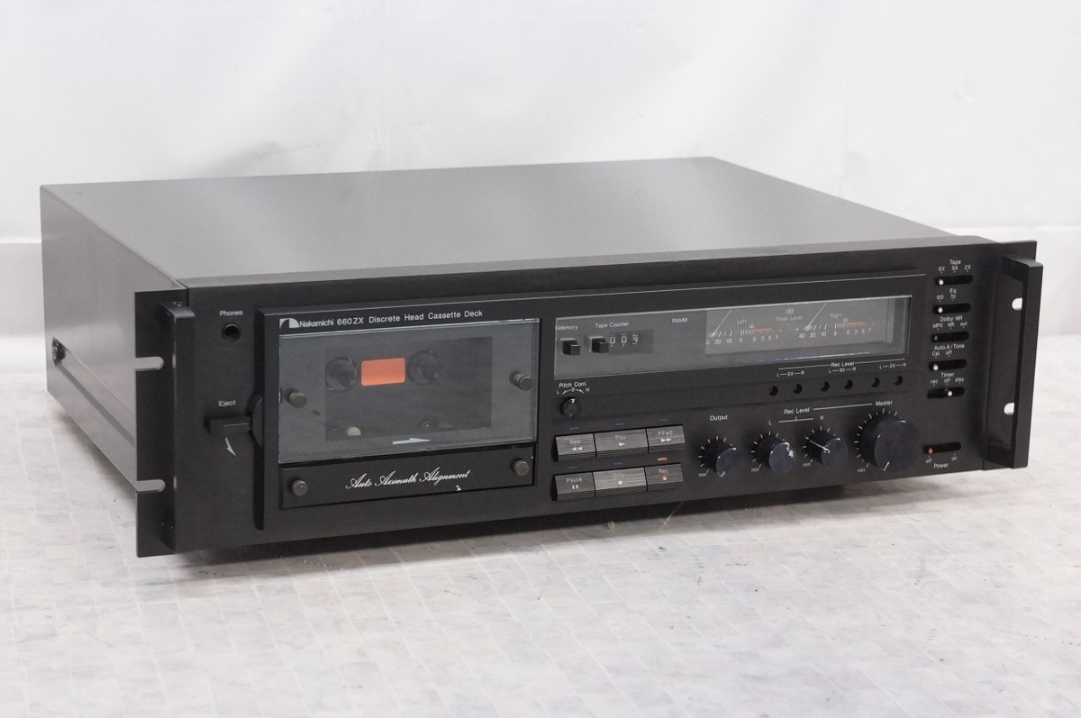 ○動作品 オンキョー K-505X ステレオカセットデッキ ONKYO 日本製