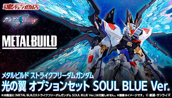 METAL BUILD ストライクフリーダムガンダム 光の翼オプションセット 