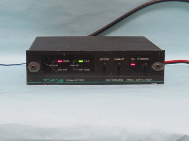 アンテン Wave Gear GAM-2720 デュアルバンドプリアンプ アンテン GRA-2720 144/430MHz プリアンプ アンテン プリアンプ 144
