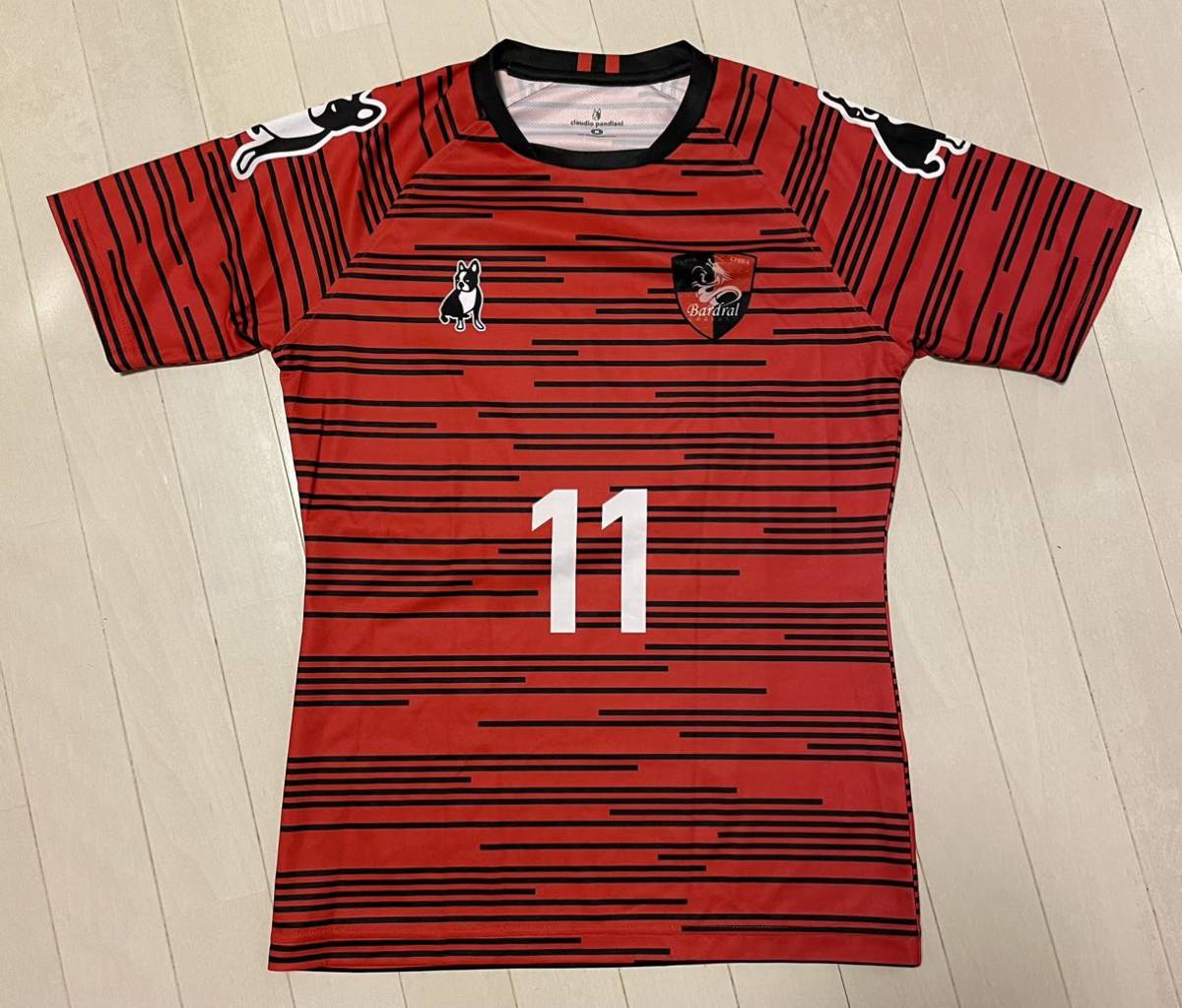 バルドラール浦安 Fリーグ 選手 支給 実使用 ユニフォーム 上下