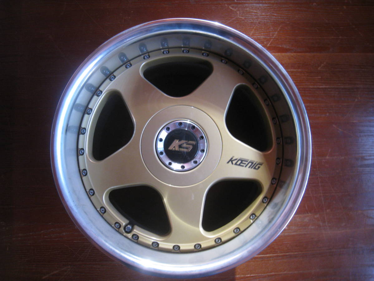 ケーニッヒ SSR 18インチ 2本 9.5j SSR SPEED STAR KOENIG スピード 