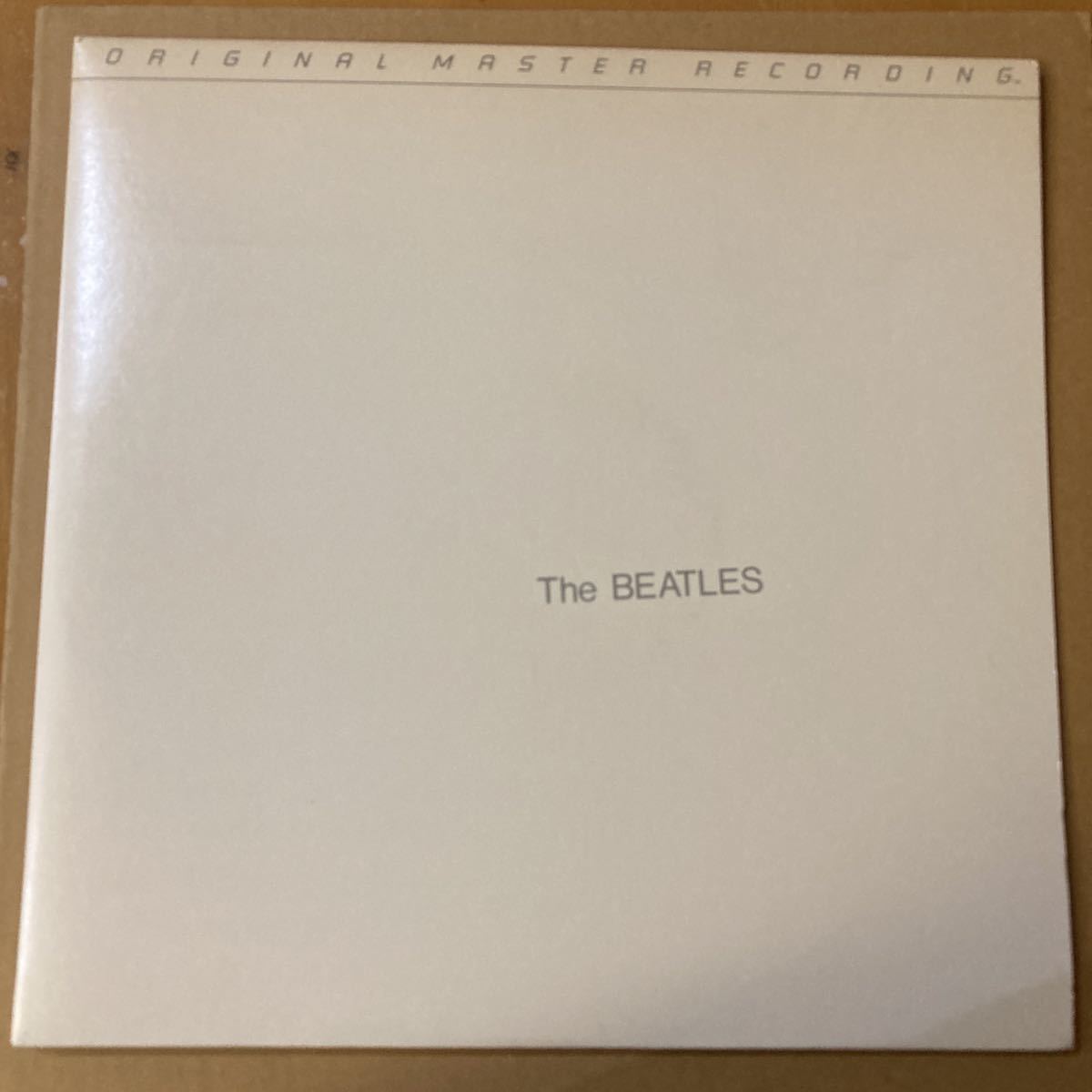 モービル盤 The Beatles “ホワイト・アルバム” mobile fidelity sound lab 