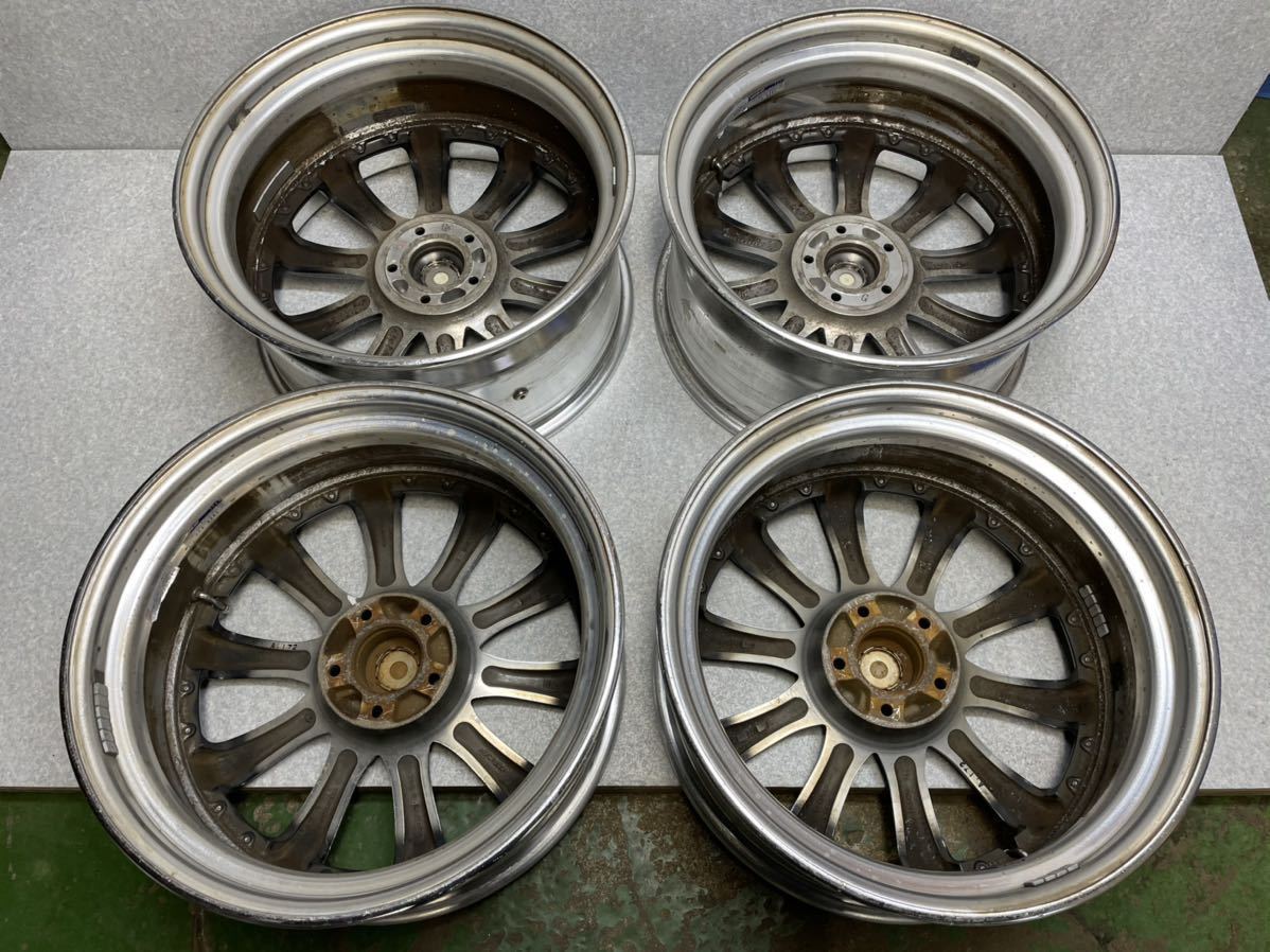 MK68J ☆2本のみ☆ WORK ワーク ヴァリアンツァ A6S 19インチ 5H 114.3 8.5
