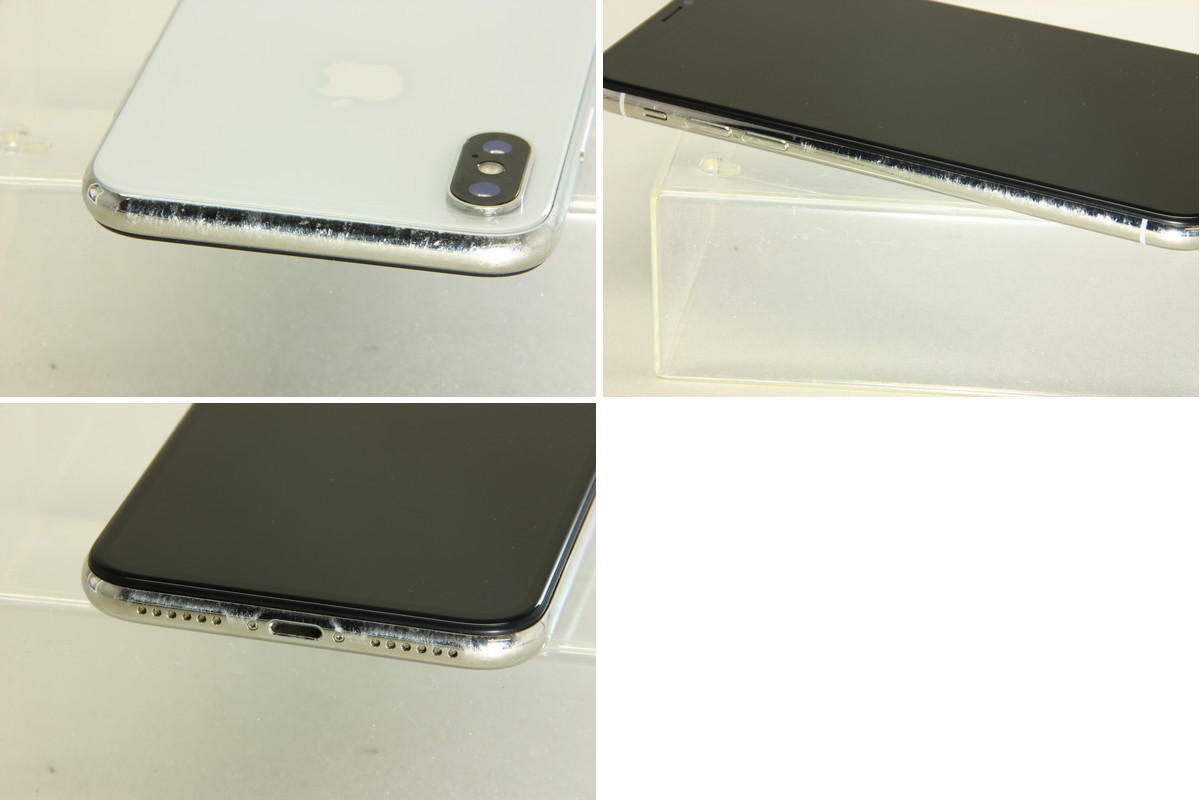 Apple iPhoneX 64GB シルバー A1902 MQAY2J/A バッテリ88%■SIMフリー(SIMロック解除済)★Joshin(ジャンク)8923【送料無料・1円】_7