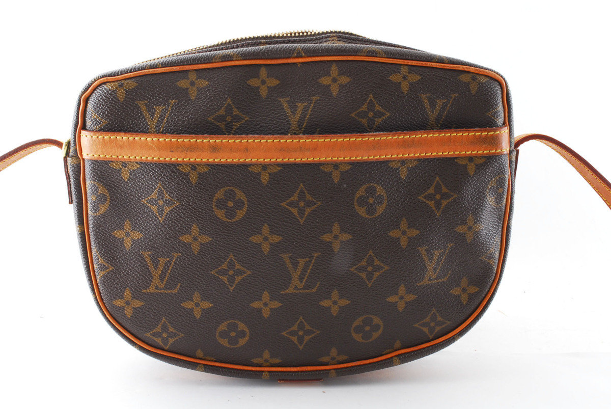 外観 美品 ルイヴィトン ジュヌフィーユ ショルダーバッグ モノグラム  