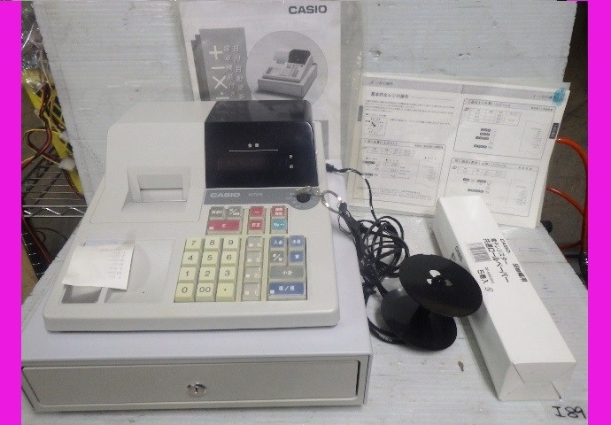 CASIO VX-10 ありがた ポスレジ 飲食店経営者様 レジスター