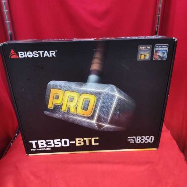 ☆未使用品☆BIOSTAR TB350-BTC マイニング向けマザーボード