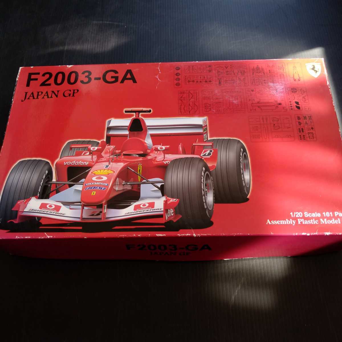 人気，品質保証 フジミ フェラーリ F2003GA JAPAN 日本グランプリ仕様 1/20 未組み立てプラモデル ジャンク(フォーミュラ)｜売買されたオークション情報、yahooの商品情報をアーカイブ公開 - オークファン フォーミュラ