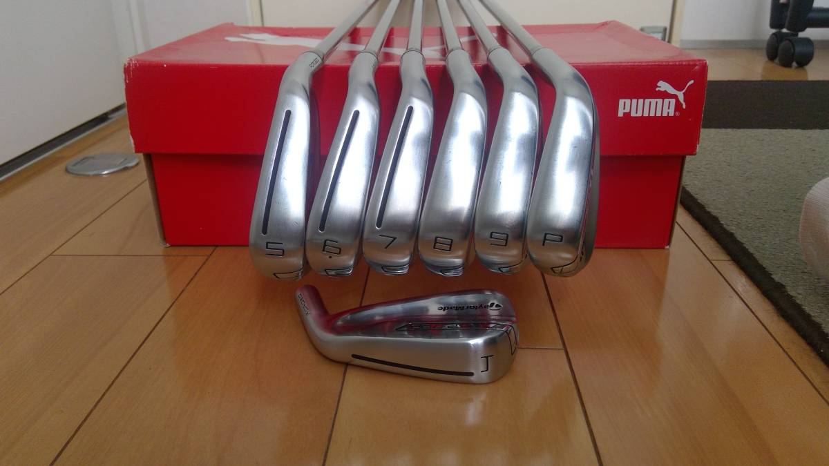 ★ 美品 レア TaylorMade P790 (#5 - #P) / RODDIO PENTACROSSWEB I-8 / TOUR G 50 / 4番ヘッド付 ★ P790 TaylorMade 0 irons for 5本セット（#6-PW）日本正規