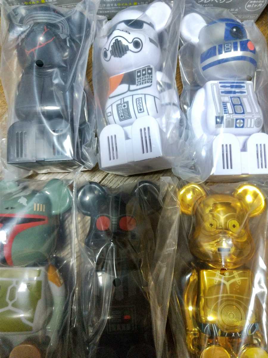 クレベリン ベアブリック スターウォーズ 全6種コンプリートセット