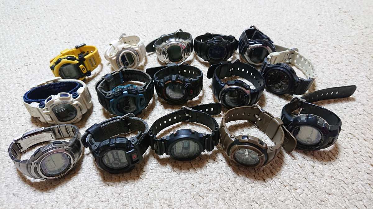 ジャンクGショック 15点セット 中古品 ジャンク 【公式通販】