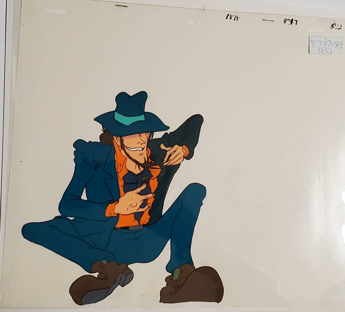 ルパン三世 セル画 次元大介 ルパン三世セル画 メルカリ セル画と背景画