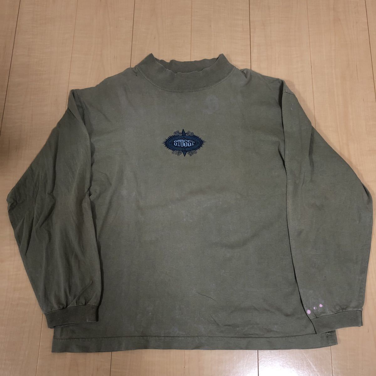 stussy ステューシー 長袖tシャツ ロンT 黒タグ 80s 90s STUSSY ロンT 