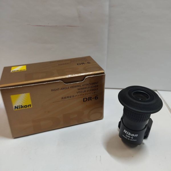 M024-U2-606 Nikon DR-6 ファインダー 角窓用変倍アンクルファインダー カメラアクセサリー ② - DR-6 Nikon 通販 ファインダー Attachment