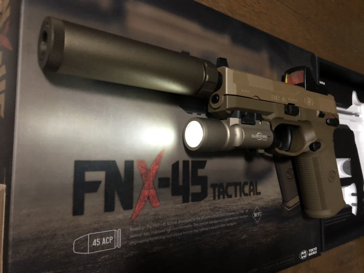 東京マルイ FNX-45 東京)東京マルイ ガスマガジン6本セット