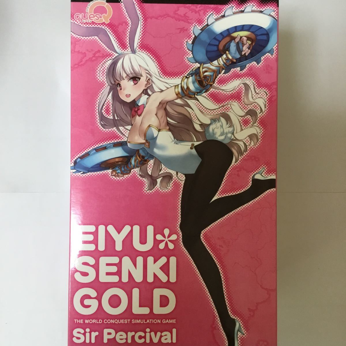 未開封 キューズQ 英雄＊戦姫 GOLD パーシヴァル 1/8 フィギュア 大槍 