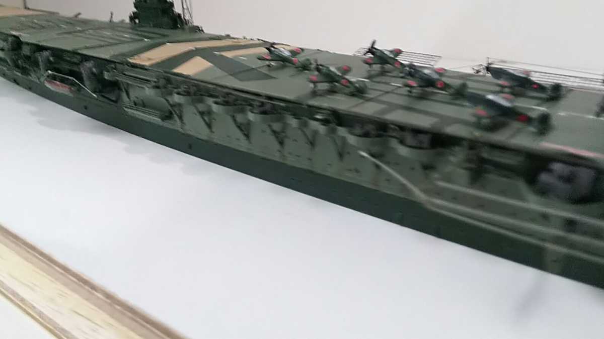 日本海軍 航空母艦 瑞鶴 完成品 1 700 塗装済み フジミ 迷彩 日本 売買されたオークション情報 Yahooの商品情報をアーカイブ公開 オークファン Aucfan Com