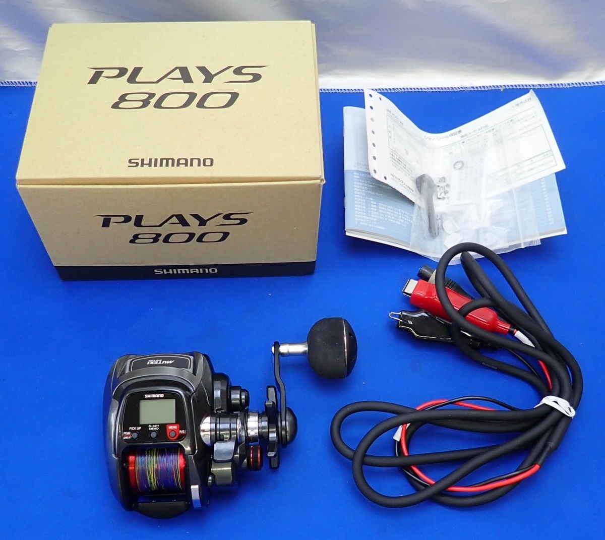◎SHIMANO シマノ PLAYS 800 プレイズ800 電動リール 通電確認済み 