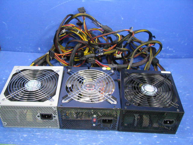 K2406/電源BOX 3台 750W/SILVER STONE SST-ST75F-P 2台，AQTIS AP-750GTX/P