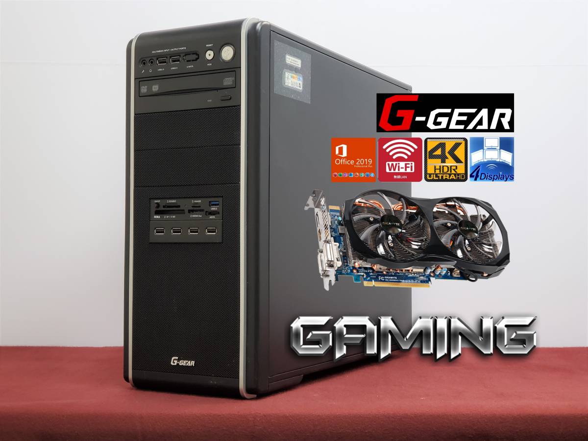 i7 Core ゲーミングPC 公式通販 0 □究極Core 4770K 4770k GTX1060 3.4 
