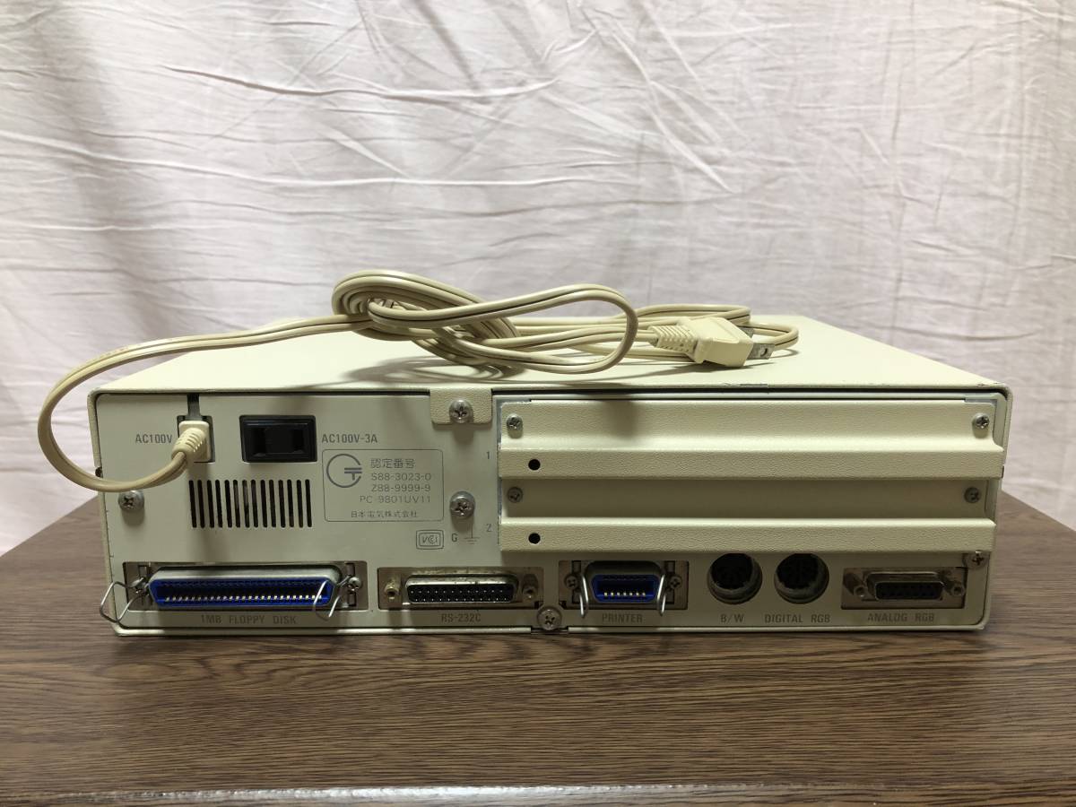 完全ジャンク】PC-9801UV【ディスプレイは付属しません】 - NEC PC 